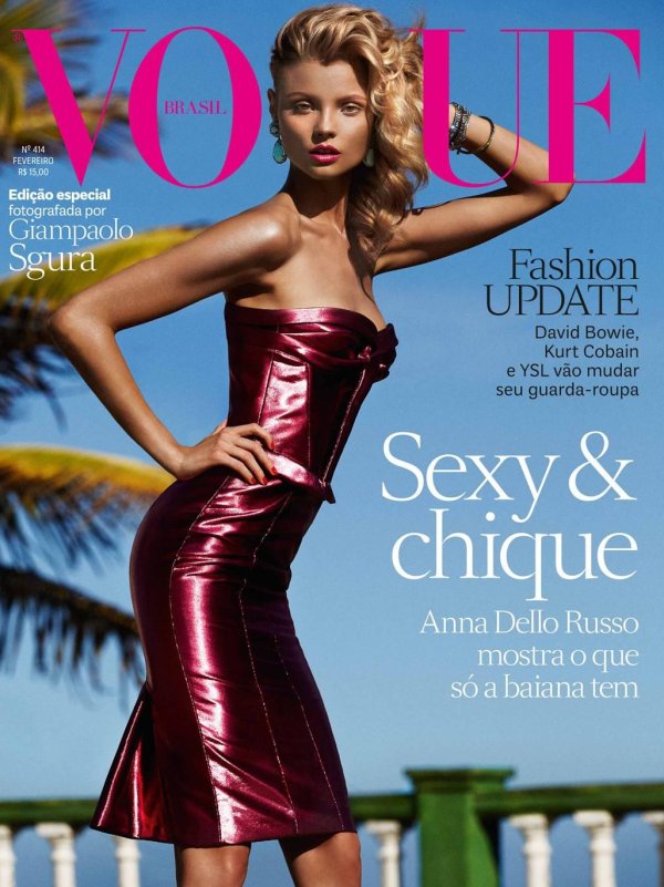 Наталья водянова обложки vogue, Обложка журнала vogue, Обложки журнала vogue сша