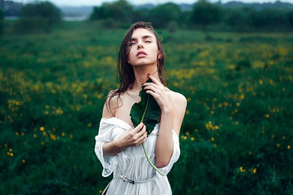 Девушка, Фотосессии на природе, Летняя фотосессия на природе для девушки