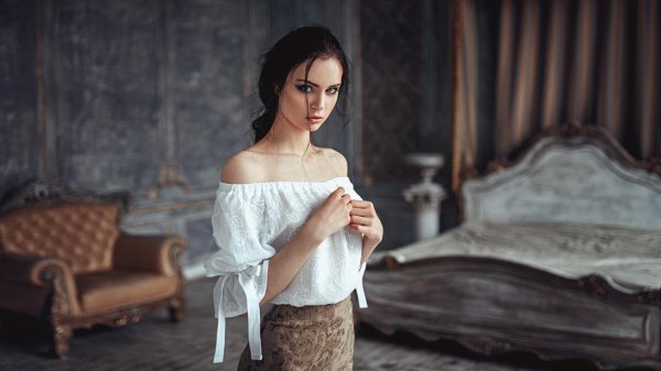 Очаровательная модель Мария в фотоработах Чернядьева