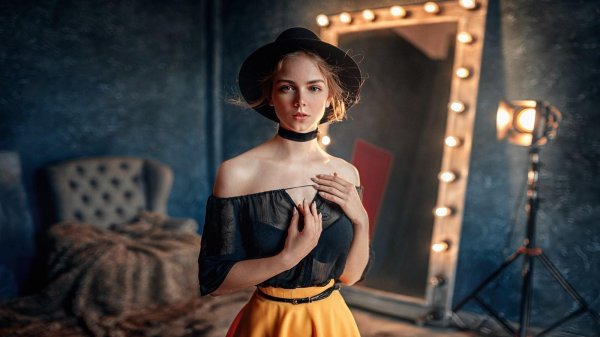 Очаровательная модель Мария в фотоработах Чернядьева