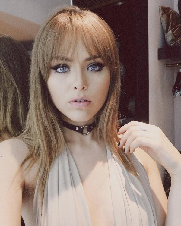 Кристина базан с челкой, Kristina bazan, Кристина базан